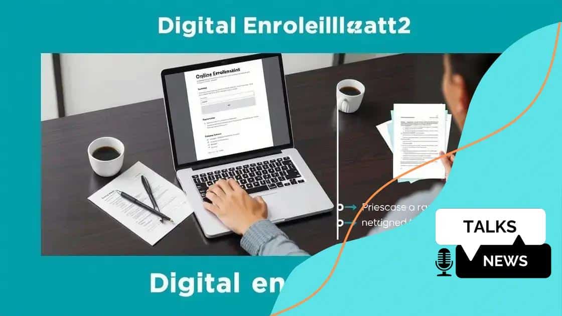 Step-by-step guide to enroll online