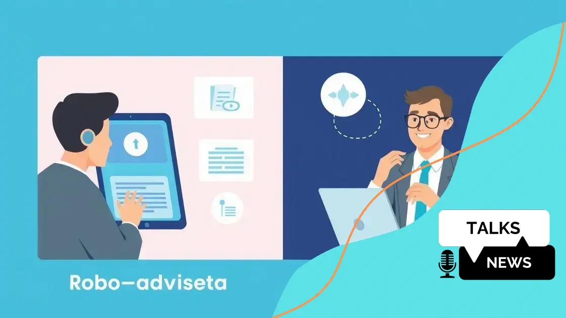 Key differences between robo-advisors and traditional advisors