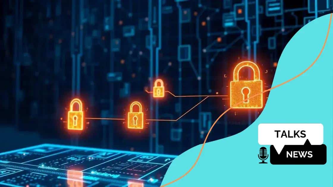 How blockchain enhances security in transactions