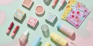 Collection of affordable beauty products under $30 for a fresh look