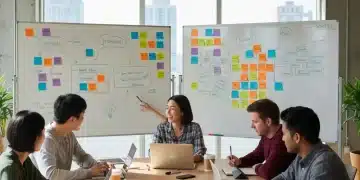 Mastering Content Creation: Advanced Strategies for Digital Success Team of content creators brainstorming advanced strategies for digital success, showcasing collaboration and innovation.