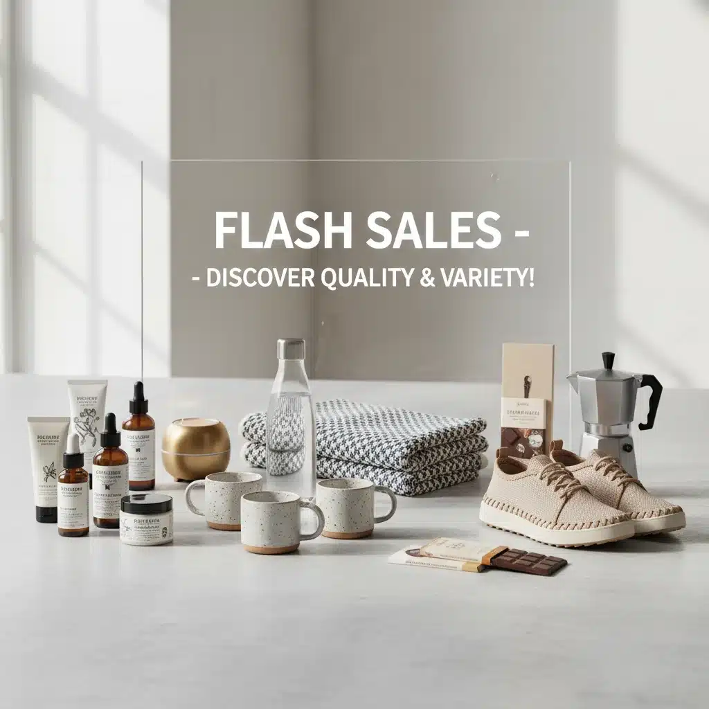 Curated collection of innovative products from emerging brands