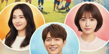 Three dorama actors smiling, representing charity and philanthropy in 2026