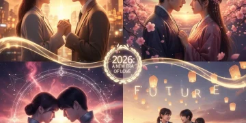 Four dorama couples smiling, hinting at their 2026 drama reunions.