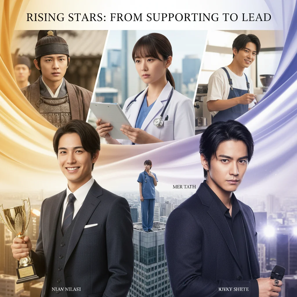 Dorama Stars Rising: From Supporting to Lead Roles in 6 Months