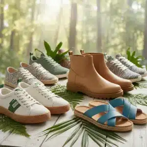 Collection of sustainable and stylish eco-friendly footwear