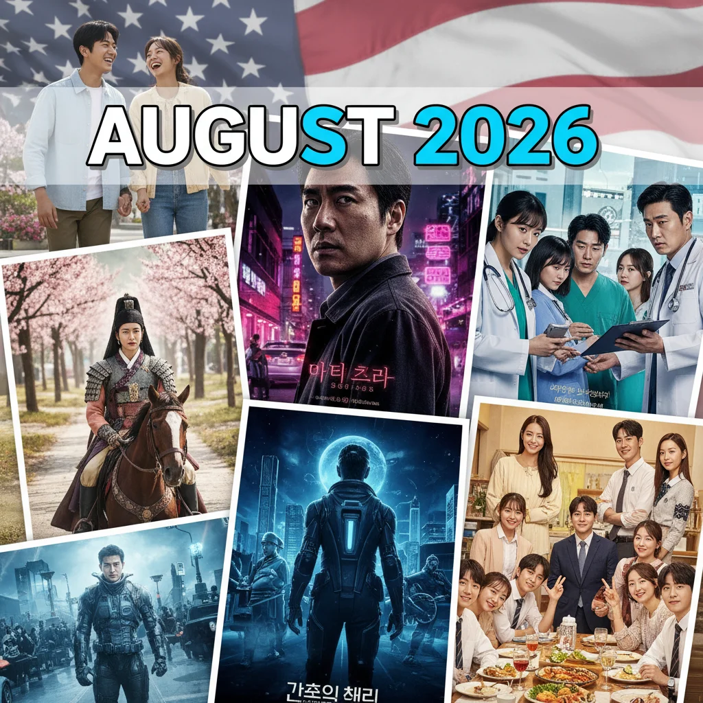 New Series Alert: 7 Highly Anticipated Korean Dramas Confirmed for US Release in August 2026