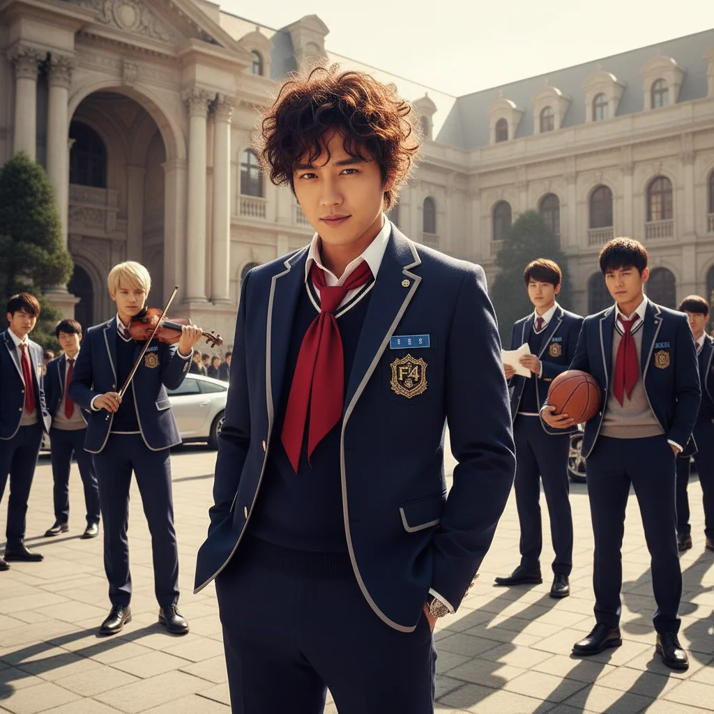 Lee Min-ho as Gu Jun-pyo in Boys Over Flowers, an iconic role