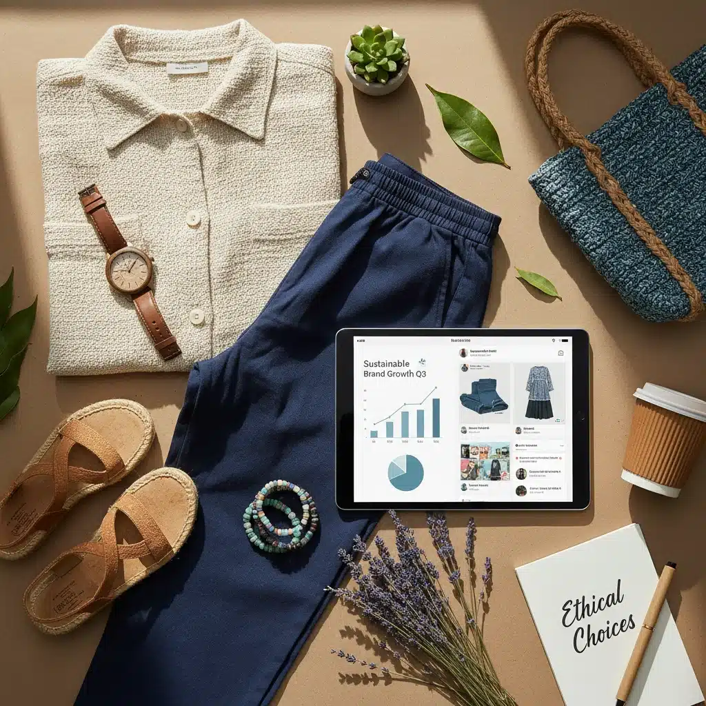 Sustainable fashion and digital analytics for brand growth