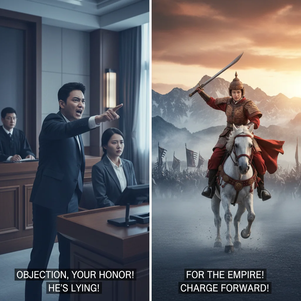 Examples of trending international dramas with English subtitles
