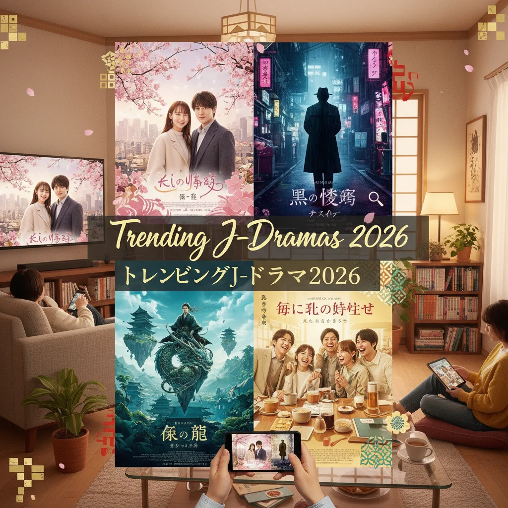 Trending J-Dramas of 2026: 4 Must-Watch Series Making Waves in the US