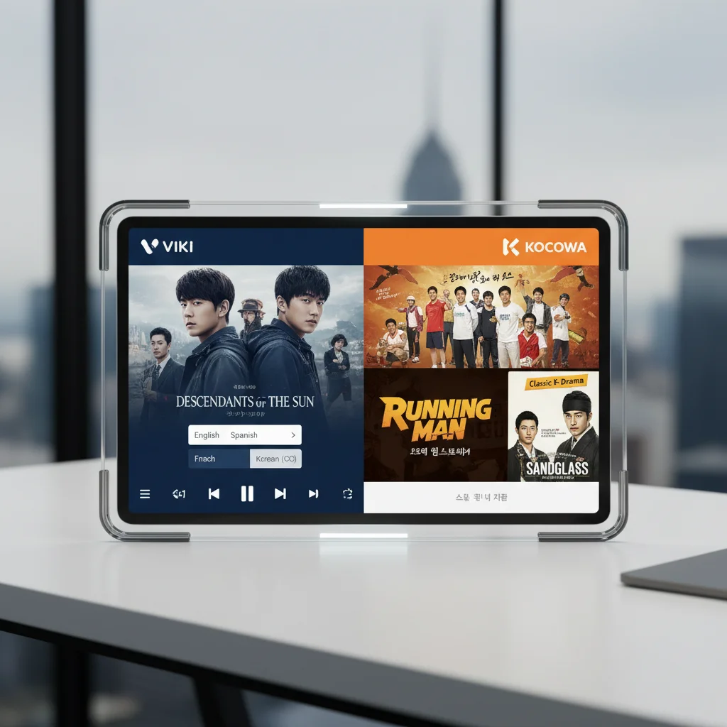 Viki vs Kocowa user interface comparison