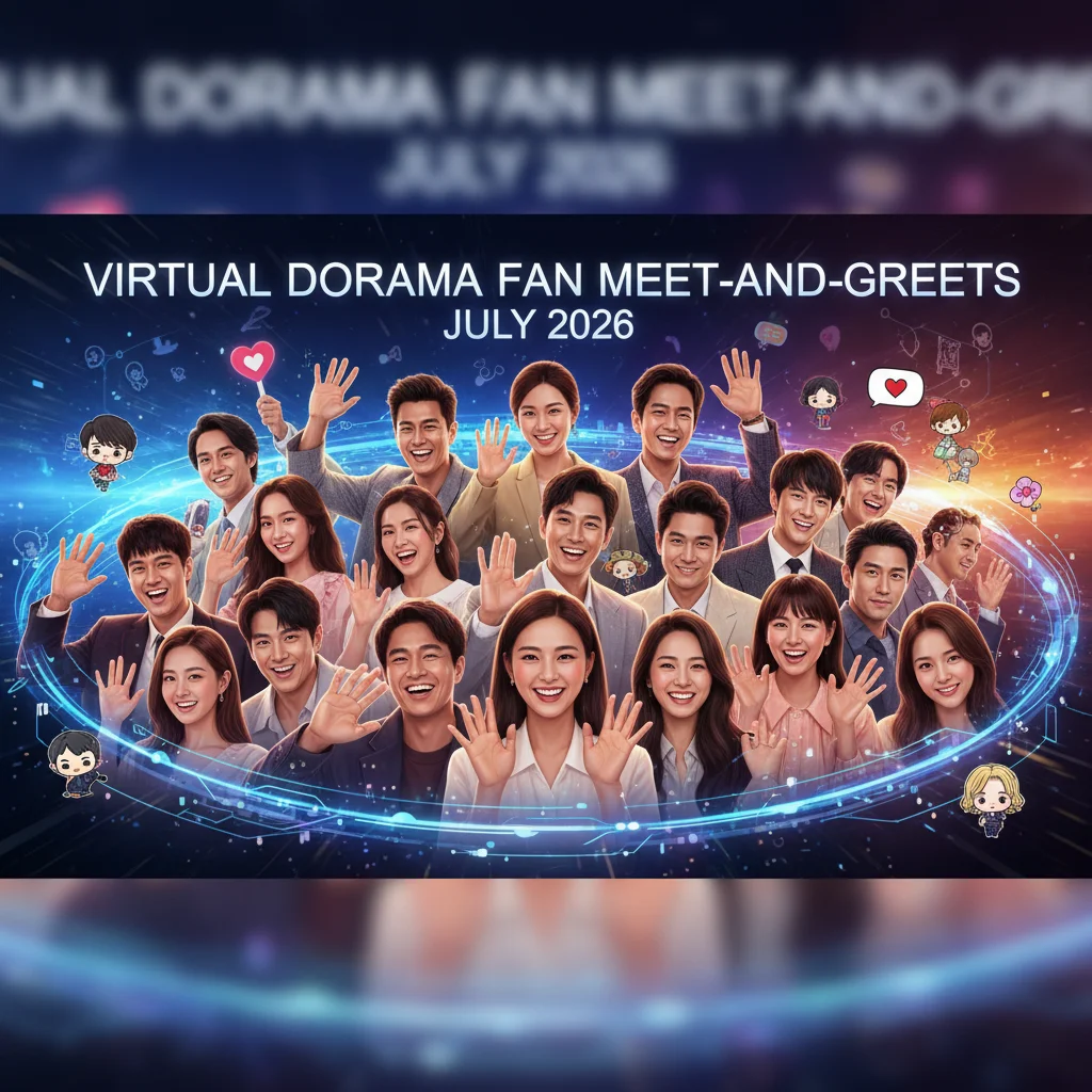 Don’t Miss Out! 3 Virtual Dorama Fan Meet-and-Greets in July 2026