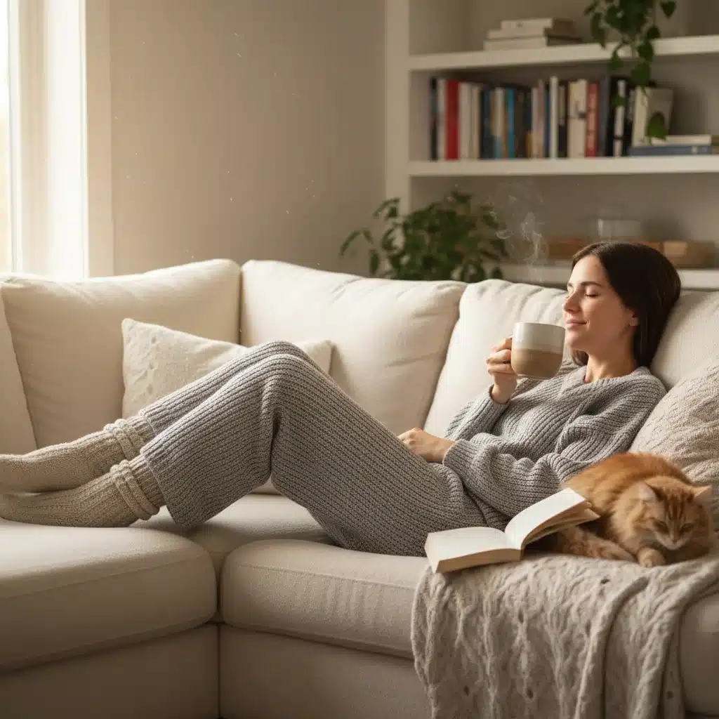 Cozy loungewear set for ultimate relaxation at home